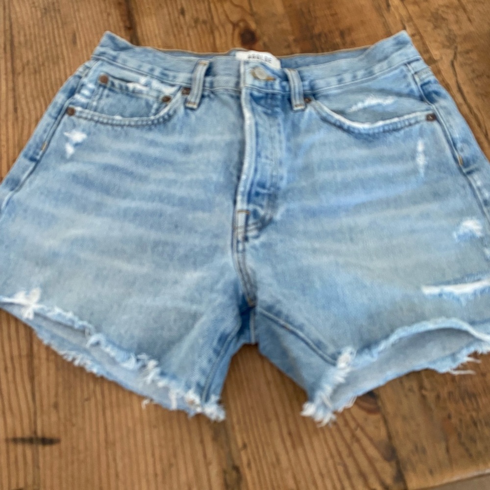 Denim Distressed Women's Shorts